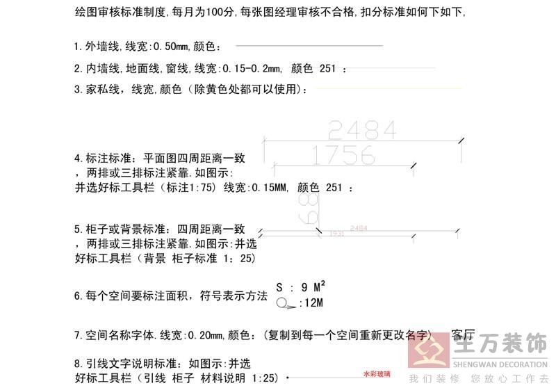 2017年 广州装修公司CAD绘图标准模板 锦绣天伦五街二号楼3006室,广州生万精装修学校绘图数据库，三天学会装修室内设计师CAD绘图